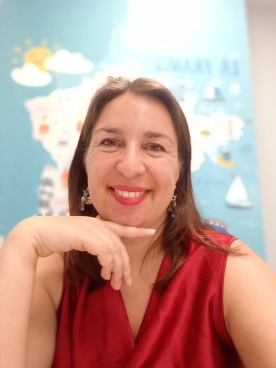 Léa Ricci, professeure de langue